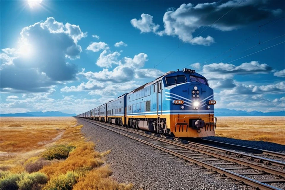 Eisenbahn-Eisenbahn-Express nach Mexiko